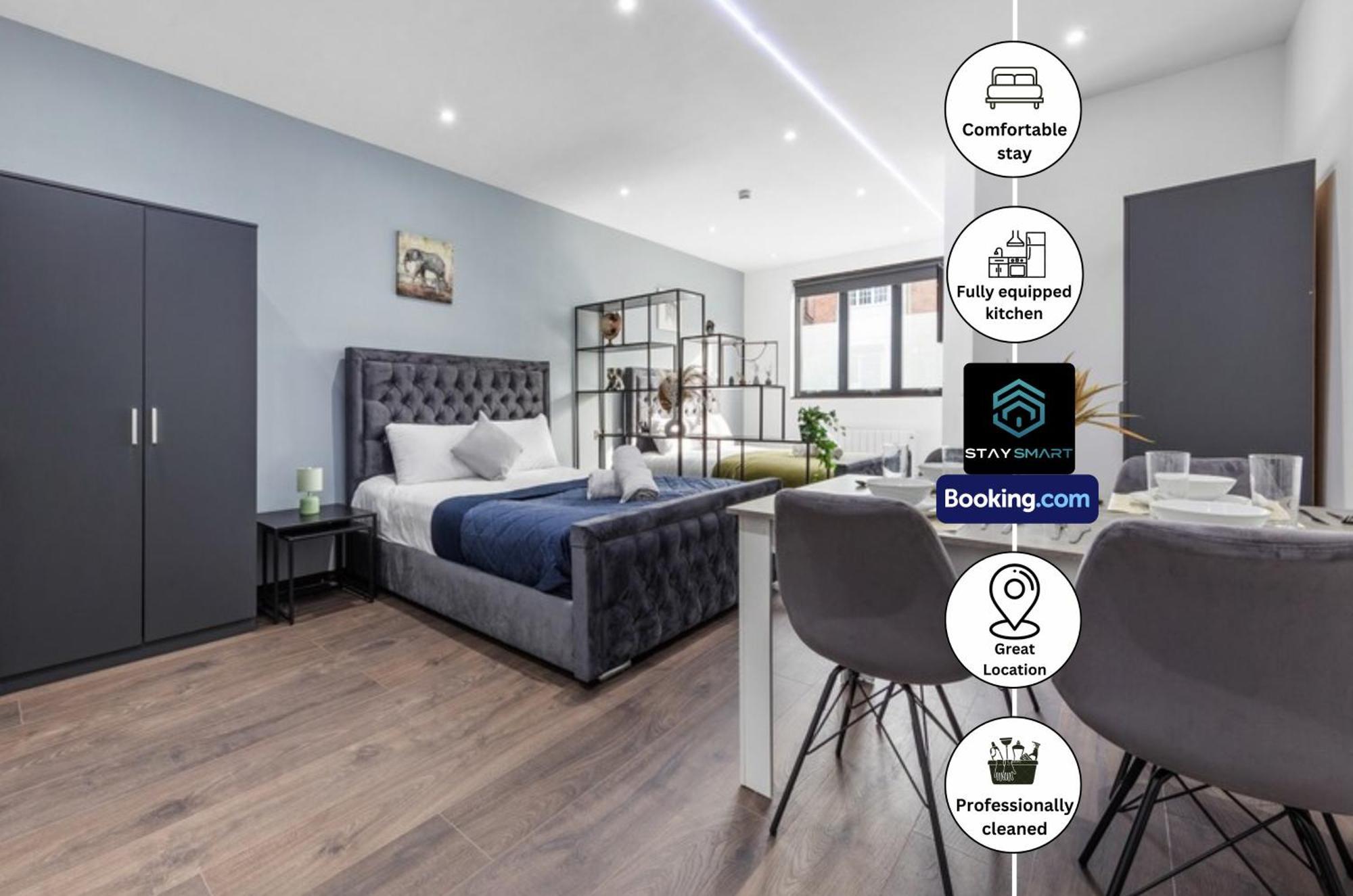 Apartament Stylish By Smart Short Lets & Serviced Woodstock With Free Wifi