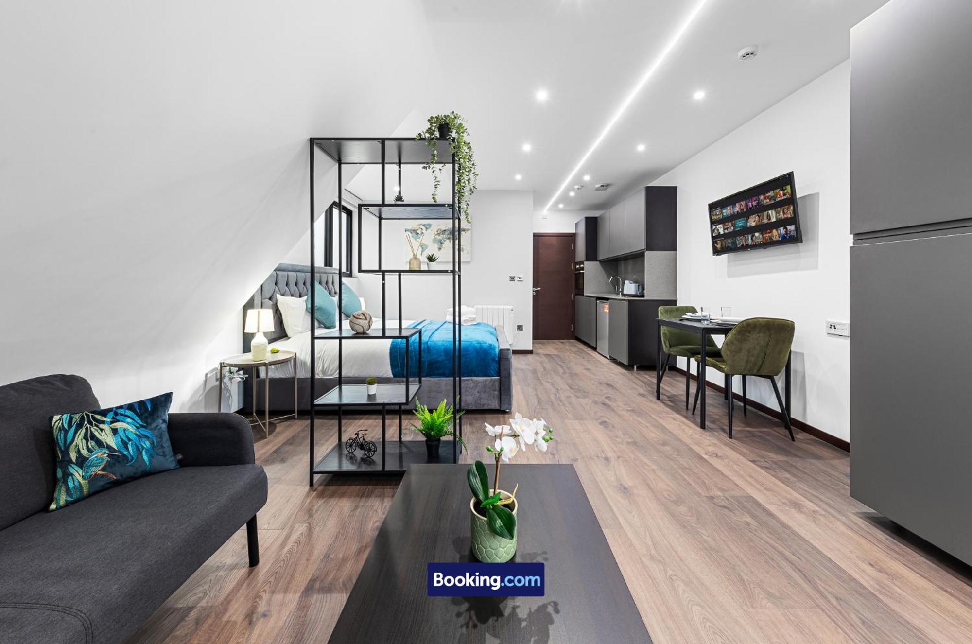 Apartament Stylish By Smart Short Lets & Serviced Woodstock With Free Wifi *