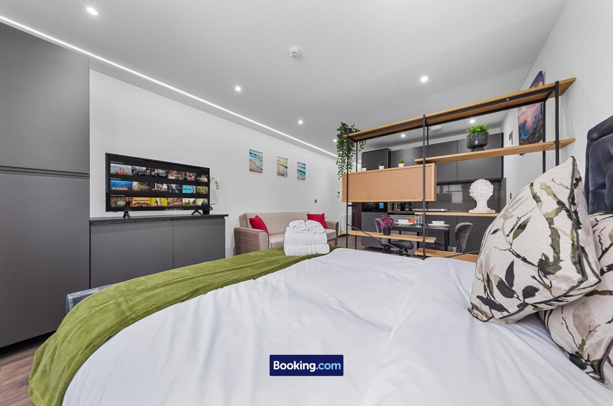 Apartament Stylish By Smart Short Lets & Serviced Woodstock With Free Wifi